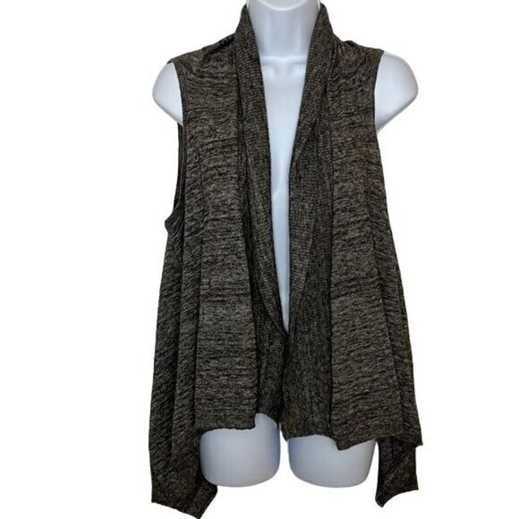 GAP Sweaters - Gap Heathered Grey Alpaca and Wool Sleeveless Vest Sweater Cardigan Women's XS
